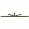 Ekena Millwork Saratoga Smooth Timber Gable Bracket, Douglas Fir, 108"W x 22"H x 3 1/2"D x 3 1/2"F, 5/12 Pitch GBW108X22X0404SAR00SDF - alternate 5